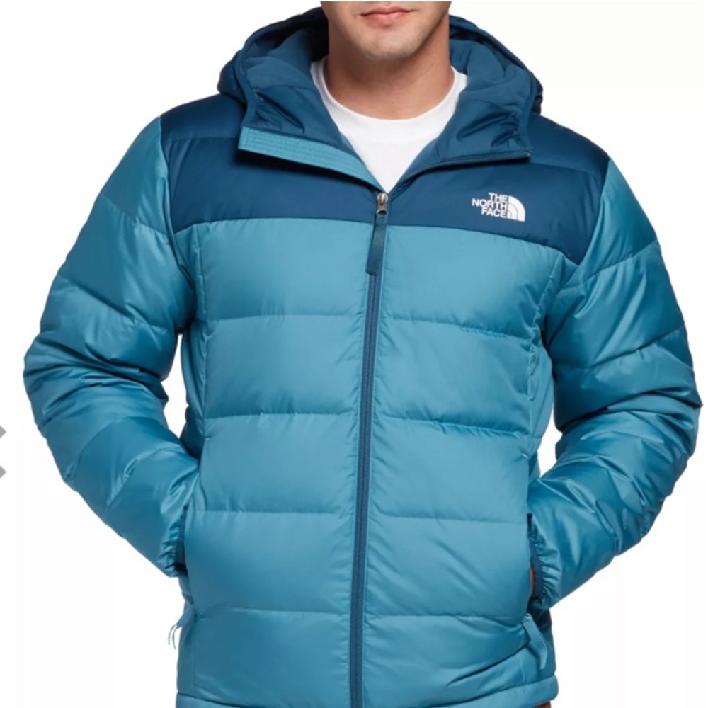 NWT North Face Alpz Luxe Hooded Jacket - Storm Blue